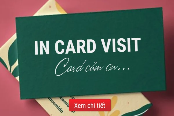 In Card Visit Giá Rẻ